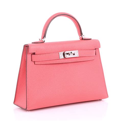 hermes mini kelly bag pink